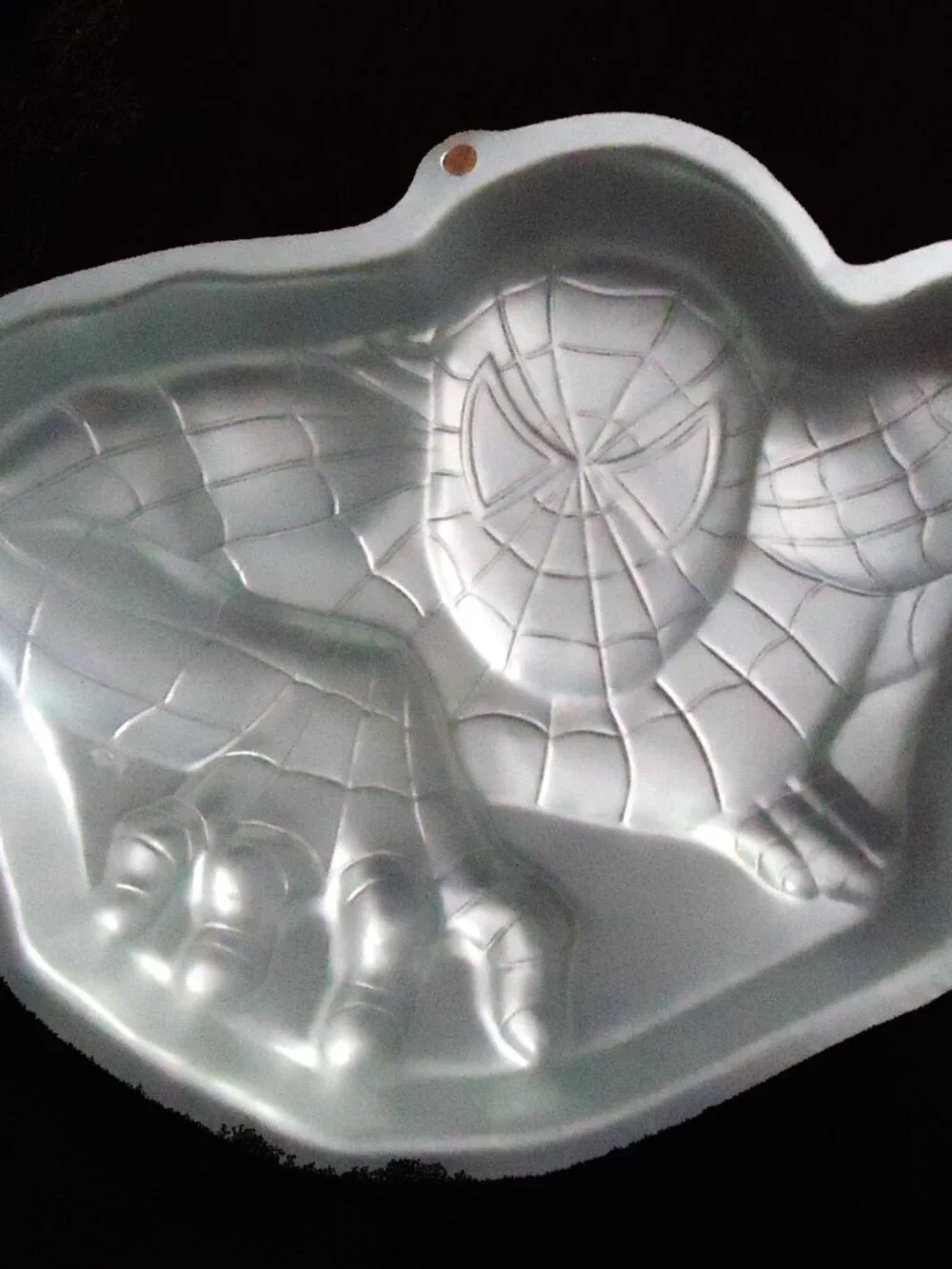 Vintage Spider Man Wilton Cake Pan Mold 3D Licensed 2002 RETIRED